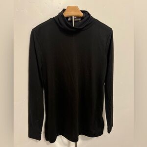 LOFT Classic Black Turtleneck Sweater
